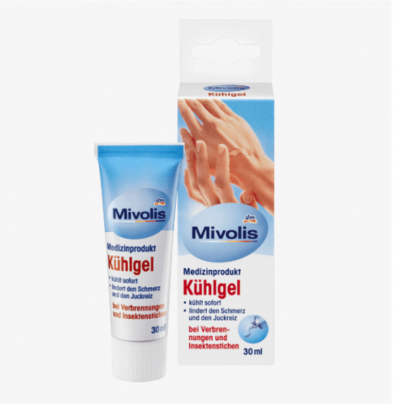 Gel trị bỏng Mivolis Kuhlgel, 30ml