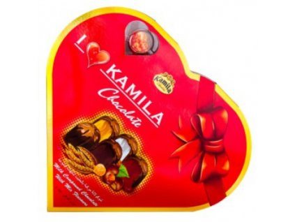 Kamila chocolate 120gram ( sô cô la hộp trái tim siêu dễ thương)