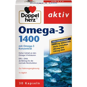 Omega3( 1400mg seefischol,285mg EPA,190mg DHA+ vitamin E)