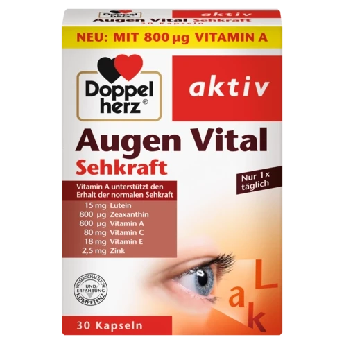 Augen Vital Sehkraft( 30 viên uống giúp cải thiện thị lực) hãng Doppel herz