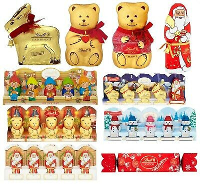 Chocolate Lindt Mini ( sô cô la chào mừng mùa giáng sinh: angel,santa,bear,ông già tuyết)