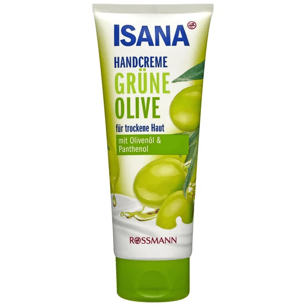 ISANA (Handcreme GRUNE OLIVE) 100ml mit Olivenol&Panthenol