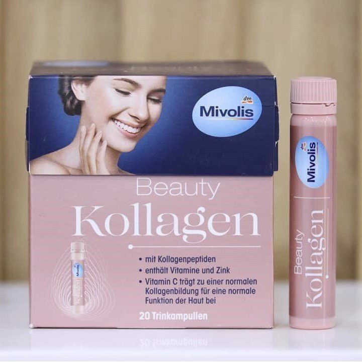 Beauty Kollagen + Hyaluron ( Beauty Collagen 20x 25ml ống dạng nước)..